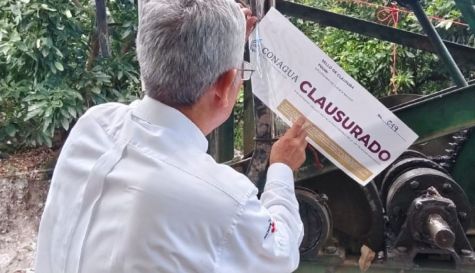 Clausuran pozo ilegal