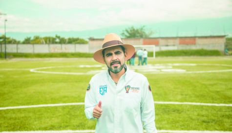 Nueva cancha de futbol en Yautepec beneficiará a cuatro colonias