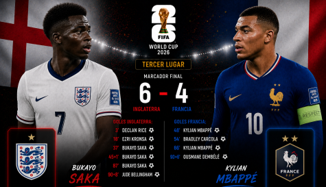 Goliza de Inglaterra y es tercer lugar