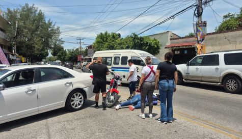 Mujer accidente 