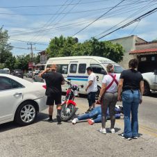 Mujer accidente Mujer accidente