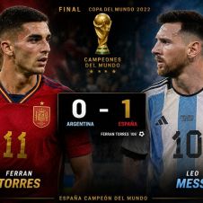 España vence a Argentina por 1-0