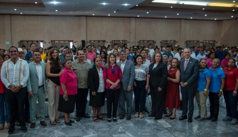 El evento contó con la presencia de la gobernadora del estado, Margarita González Saravia