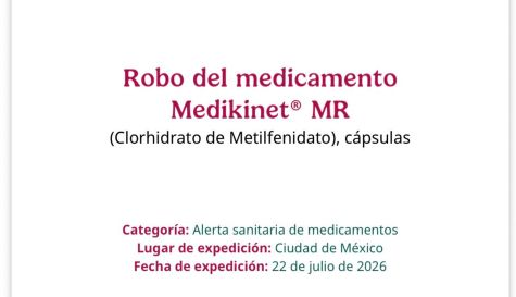 robo de medicamento