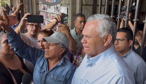Protesta comerciantes