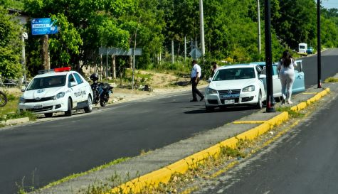Frenó en seco en Zacatepec