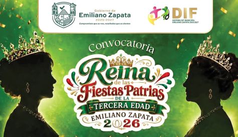 Fiestas Patrias 2026 en Emiliano Zapata: buscan Reinas
