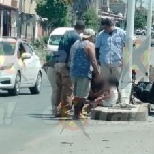 Accidente de motoneta en Zacatepec deja a una bebé lesionada