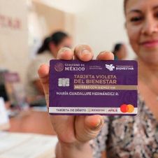 TARJETA VIOLETA
