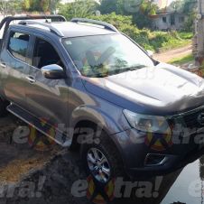 Accidente en Axochiapan: abandonan camioneta en un canal