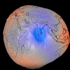 La NASA revela la forma real de la Tierra en un modelo 3D