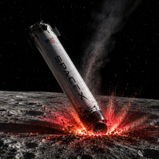 Cohete de SpaceX impacta la Luna: NASA busca imágenes