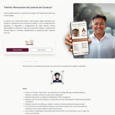 Tramite de la licencia