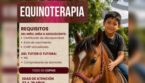 Invita DIF Puente de Ixtla a programa de equinoterapia