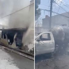 Pipa de gas explota en Las Granjas, Cuernavaca: 6 heridos