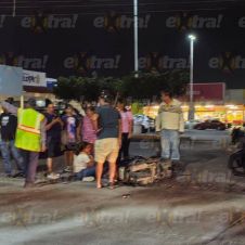 Motociclista derrapa y resulta lesionado en Yautepec Motociclista derrapa y resulta lesionado en Yautepec