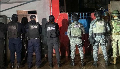 Cateo en Yautepec: Decomisan drogas, armas y autopartes Cateo en Yautepec: Decomisan drogas, armas y autopartes