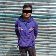 Detienen a joven en Tetela con moto robada