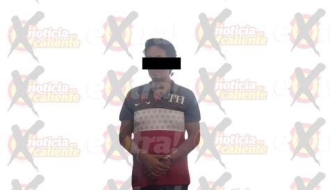 Hombre detenido en Cuautla