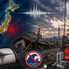 Sismo de magnitud 6.0 sacude Japón este 23 de agosto