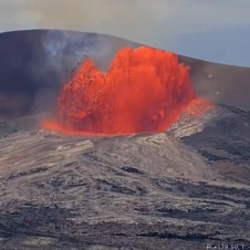 La nueva erupción del Kilauea movilizó a los servicios meteorológicos tras afectar varias comunidades cercanas.
