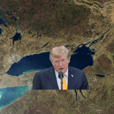 Trump sugiere que en el futuro podría cambiar el nombre de los océanos Atlántico y Pacífico.
