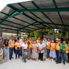 Nancy Gómez entrega obra de techado en Tlaltizapán Nancy Gómez entrega obra de techado en Tlaltizapán