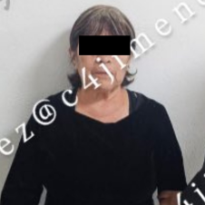 Detuvieron a Martha "N", una mujer de 76 años acusada de contratar a sujetos para privar de la vida a un comerciante.