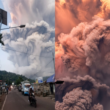 Erupción del volcán Lewotobi Laki-laki en Indonesia saca ceniza | DDM