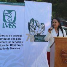 IMSS en Morelos fortalece traslados con 4 ambulancias equipadas
