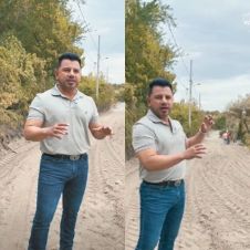 Supervisa Chalo Flores obras de pavimentación en Xochitepec Supervisa Chalo Flores obras de pavimentación en Xochitepec