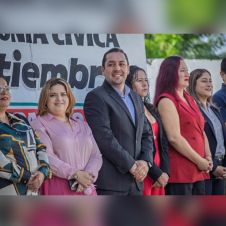 Israel Piña Labra encabeza inicio del Mes Patrio en Temixco