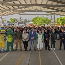 Encabeza alcalde Israel Piña Feria de Juegos Didácticos por la Paz en Temixco