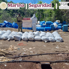 Mas de 16 toneladas de metanfetamina fueron aseguradas en Sinaloa y detienen en Puebla a "El Amarillo". Mas de 16 toneladas de metanfetamina fueron aseguradas en Sinaloa y detienen en Puebla a "El Amarillo".