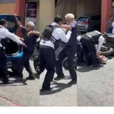 Incidente con adulto mayor en plena calle Matamoros del Centro de Cuernavaca