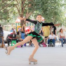 Joven patinadora de Temixco brilla en campeonato nacional