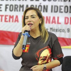 Tania Valentina Rodríguez encabeza reunión nacional de formación ideológica del PT