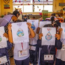 Niños de Temixco aprenden a cuidar el agua en su kínder
