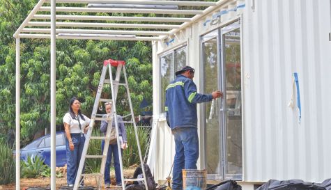 Avanzan módulos de vigilancia y paraderos seguros en la UAEM Avanzan módulos de vigilancia y paraderos seguros en la UAEM