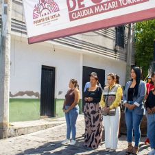 Rehabilitan drenaje sanitario en colonia Cuauhtémoc de Puente de Ixtla