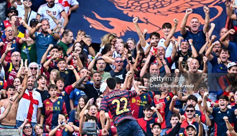 Johan Vásquez marca y es expulsado en empate del Genoa