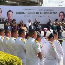 Morelos conmemora 179 años de la Gesta de los Niños Héroes