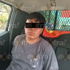 Detenido con moto robada