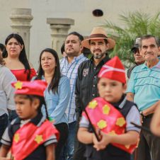 Conmemoran niños de CAIC en Yautepec la Gesta Heroica de los Niños Héroes