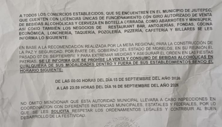 Violan ley seca en Jiutepec
