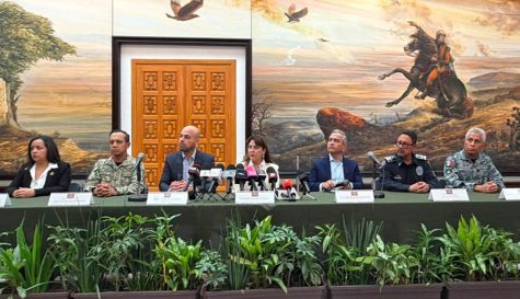 Conferencia de prensa de la Mesa de Seguridad