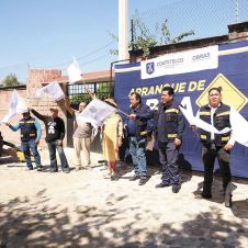 Luis Onofre arranca pavimentación y agua potable en Coatetelco