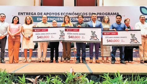 Entrega de apoyos