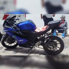 Detienen en Yecapixtla a sujeto en motocicleta con reporte de robo
