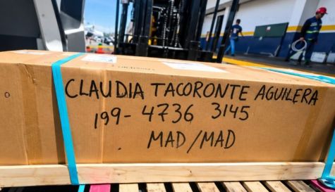 Viaja cuerpo de Claudia a España